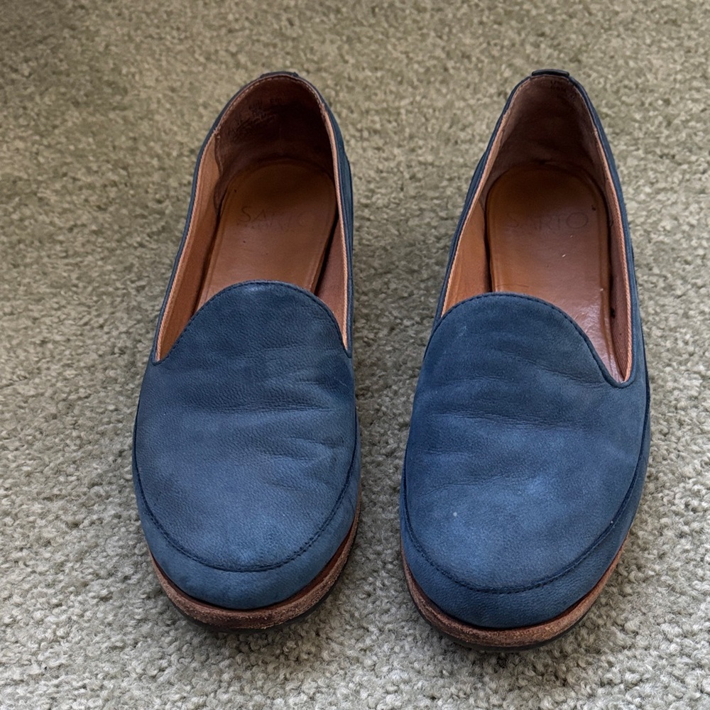 Franco Sarto Blue Women's Loafers